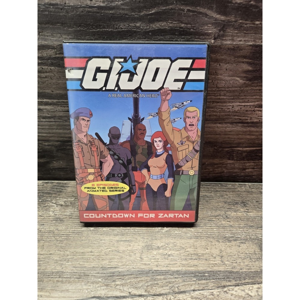 GI Joe Countdown For Zartan DVD‎ - 8 Episodes Of Original Animated Series